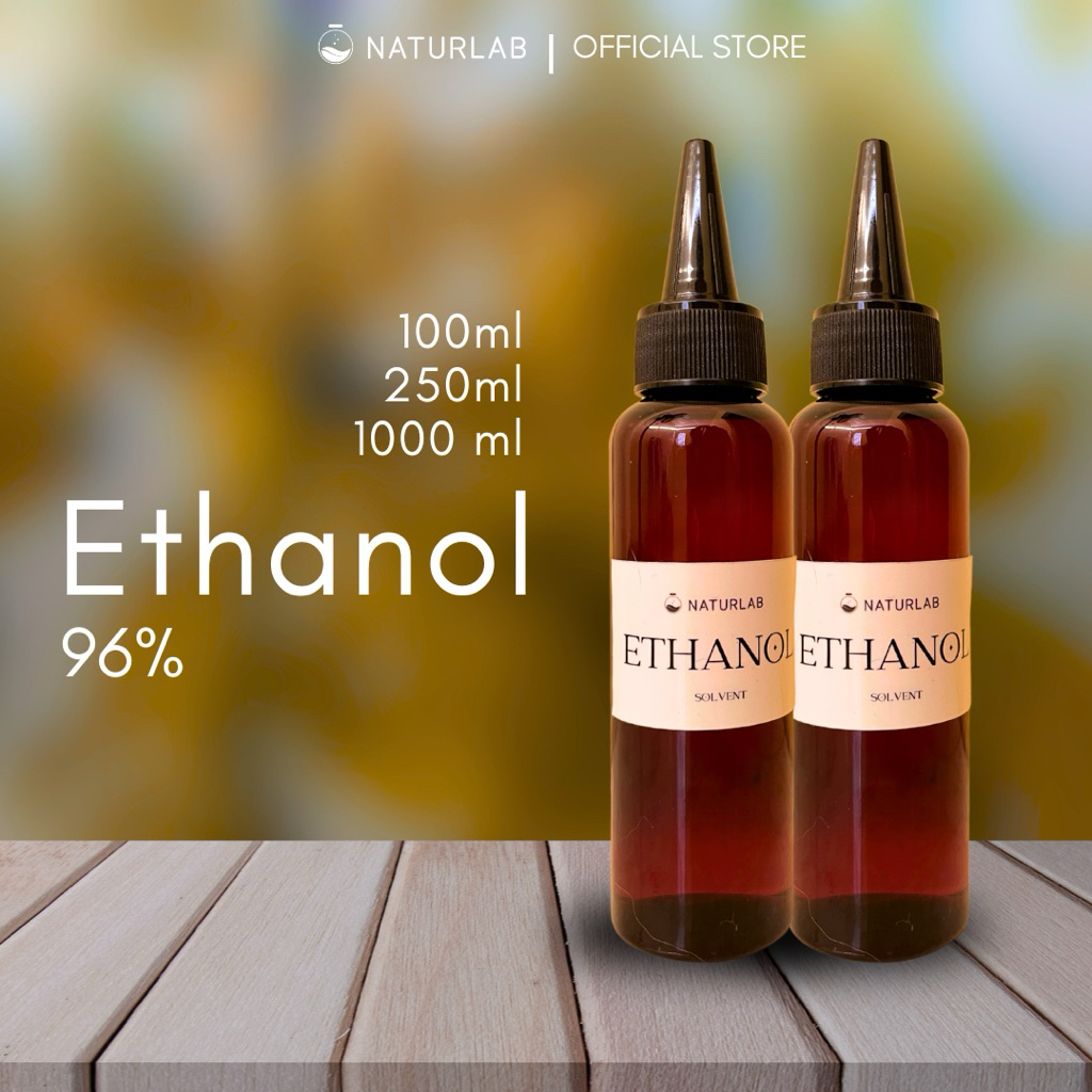 NATURLAB Ethanol 96% | Solvent Parfum | Campuran Parfum | Bahan Parfum | Bahan Difusser