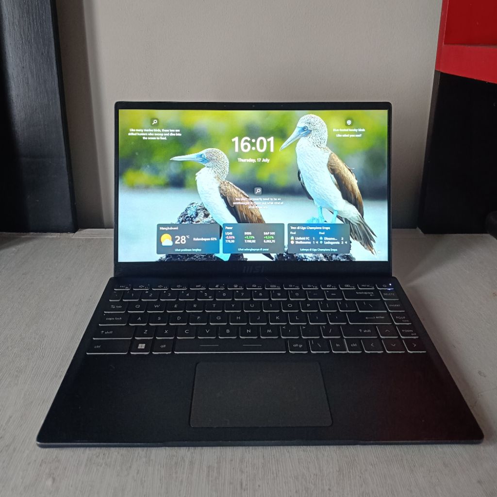 [SOLD] Laptop Second MSI Modern 14 B10MW Intel Core I3 Gen 10