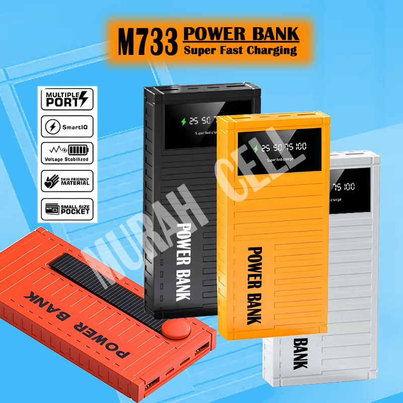 PB Powerbank M733 / M 733 Power bank fast charging 30000 mAh