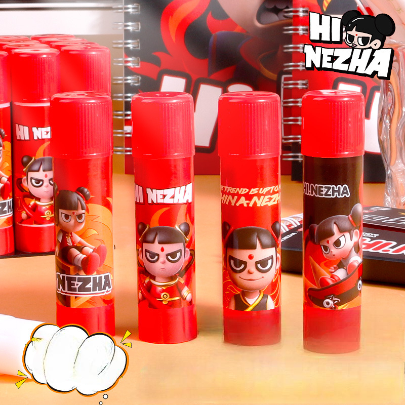 

batamall - LEM STIK ANAK PREMIUM IMPORT KARAKTER NEZHA #ST185 GLUE STICK LEM KERTAS FANCY AESTHETIC DIY JOURNAL PEREKAT KERAJINAN TANGAN ALAT TULIS SEKOLAH ANAK