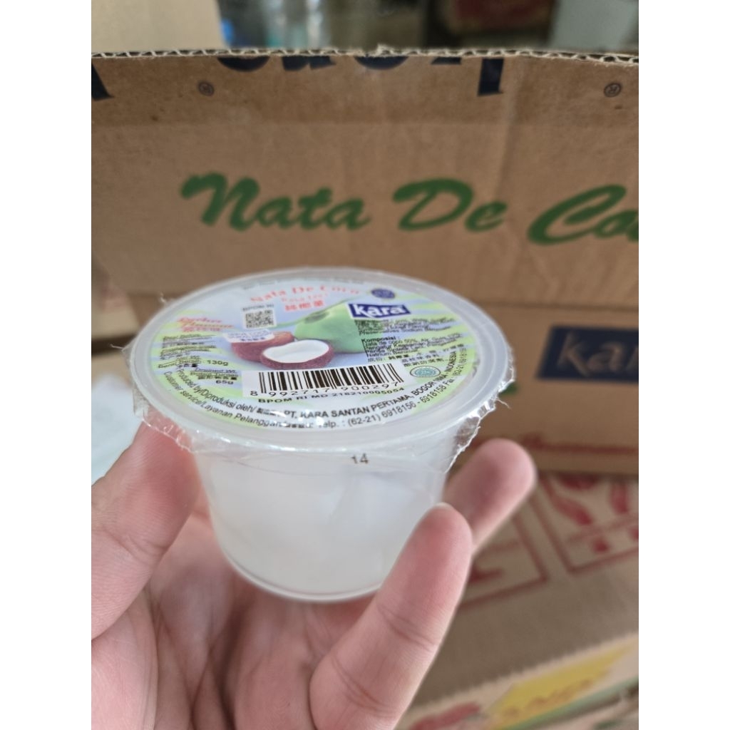 

nata de coco kara cup kecil dus an