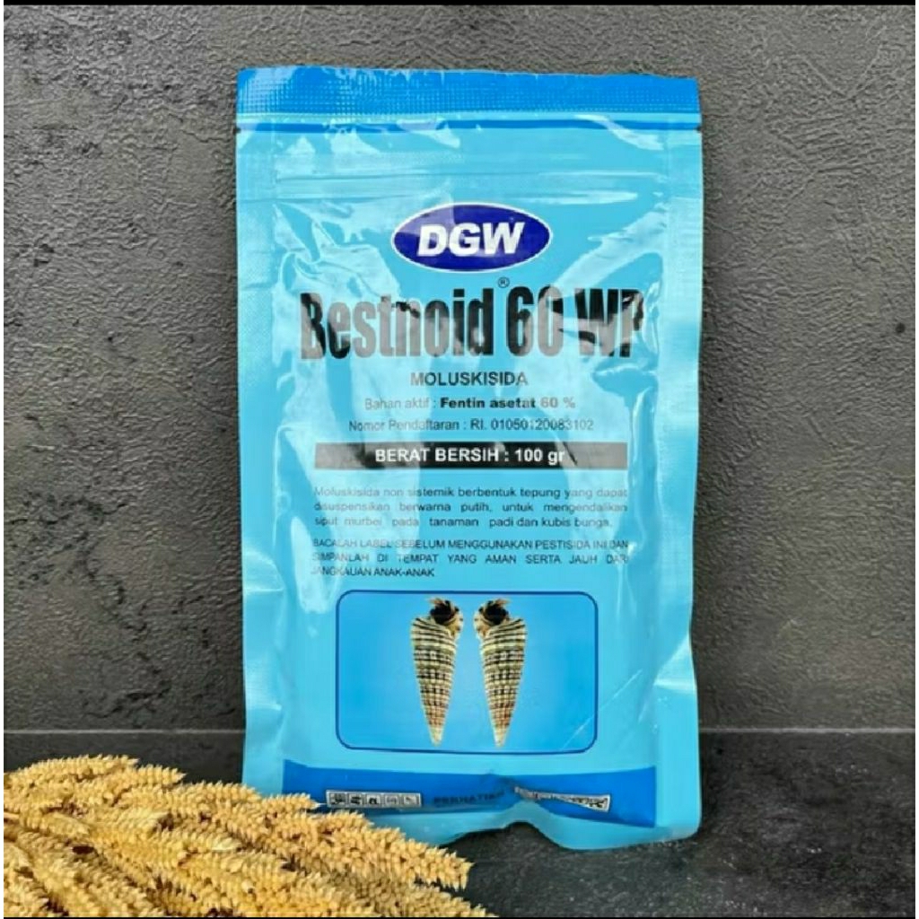 TERLARIS BESTNOID RACUN SIPUT/KEONG Bestnoid 60WP 100gram - MOLUSKISIDA RACUN KEONG