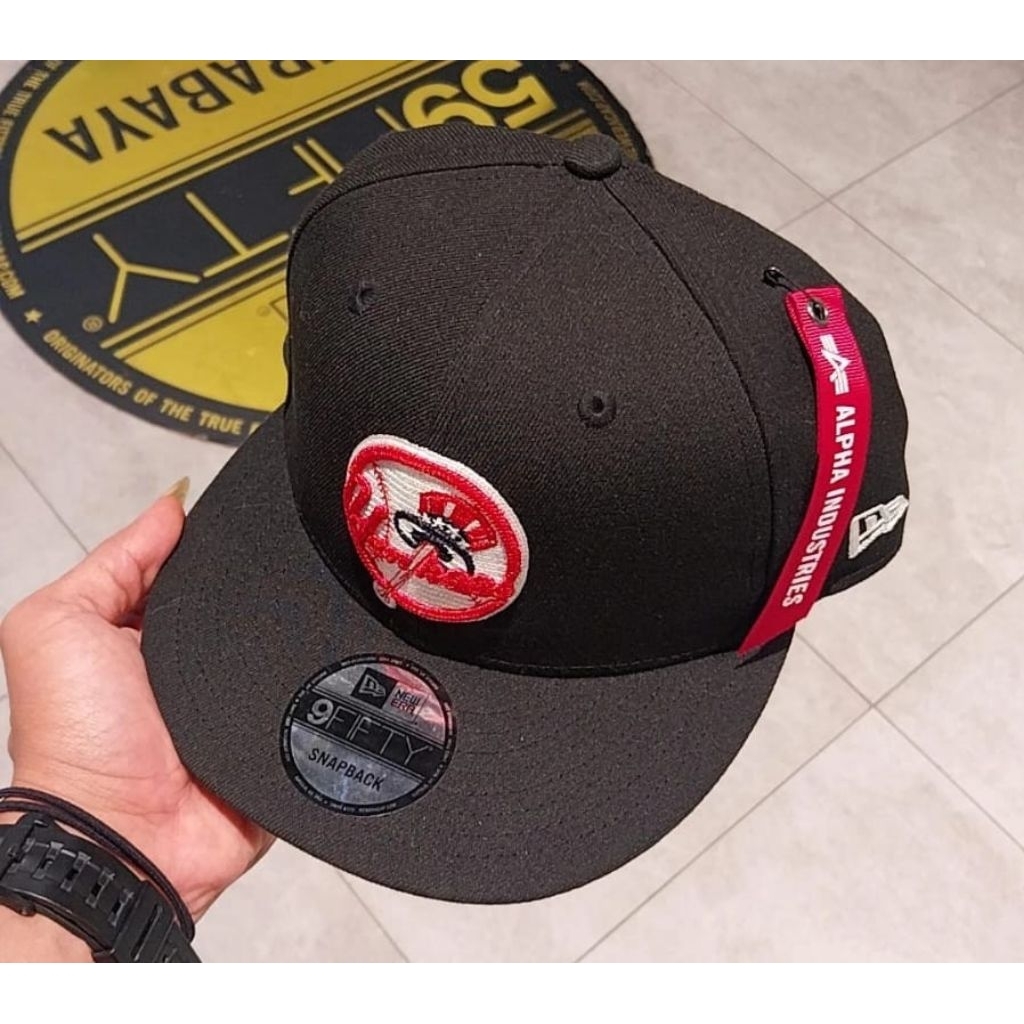 Topi new era x alpha industries Yankees 950 snapback caps