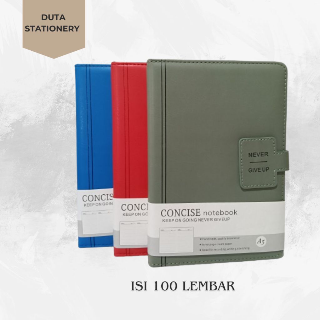 

BUKU AGENDA/NOTEBOOK A5 ISI 100 LEMBAR
