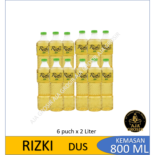 

Rizki Minyak Goreng 800ml x 12 btl (dus)