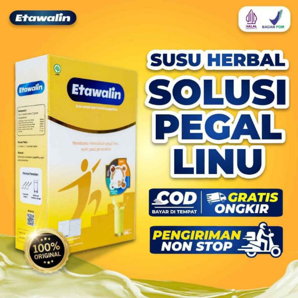 

SUSU ETAWALIN 1 BOX SUSU KAMBING ETAWA ASLI KESEHATAN TULANG SENDI REMATIK BPOM