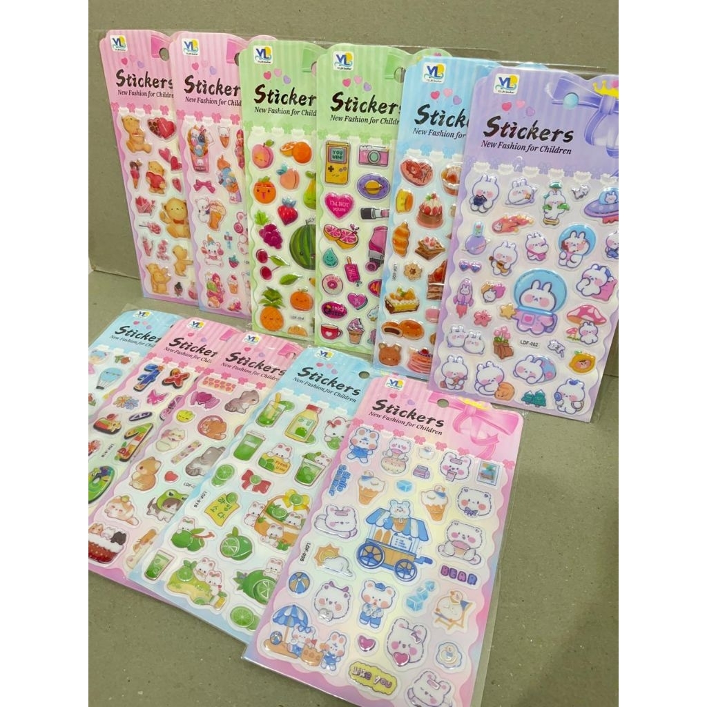 

Sticker anak plastik dekorasi