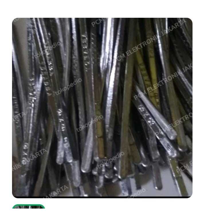 RH8219 timah batangan untuk solder pot berat 1kg 1 kg per batang by PCM LTC GLODOK