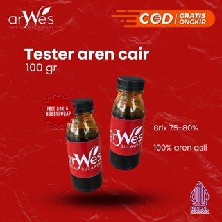 

Tester Gula Aren Premium Cair 100gr - Arwes