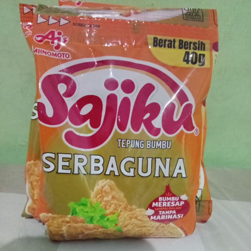 

Sajiku renceng 40gram 10sachet
