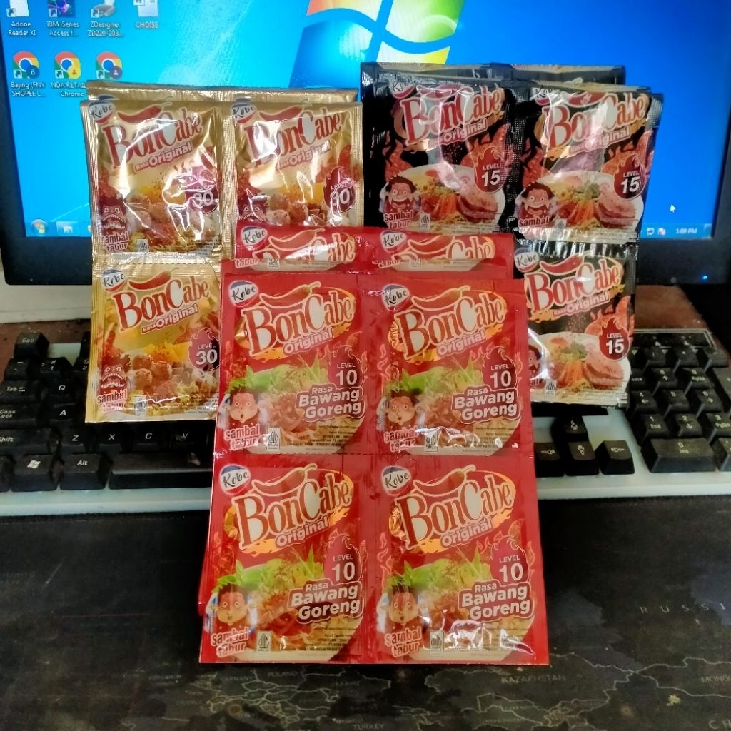 

( PAKET 24 SACHET ) Kobe BON CABE Level 10 / Level 15 / Level 30