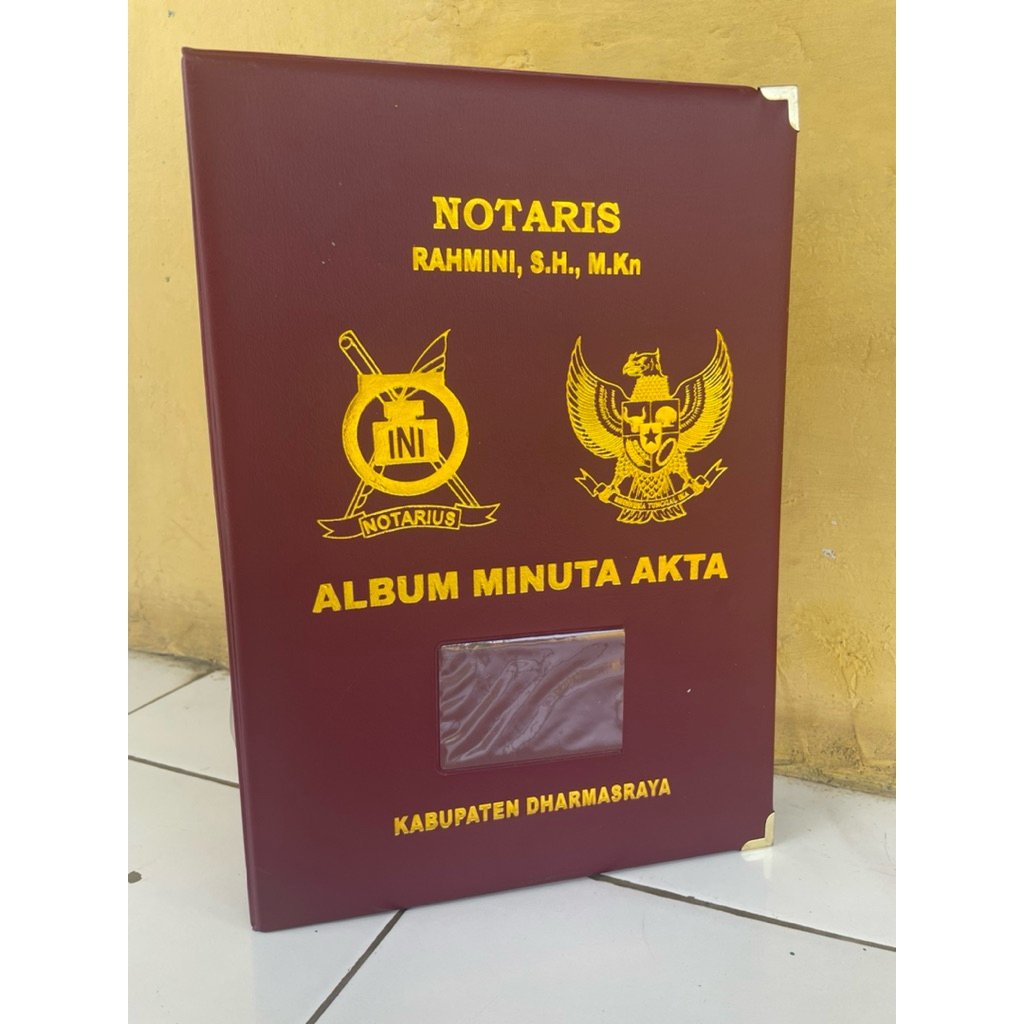 

SAMPUL NOTARIS & PPAT WARNA BISA REQUEST