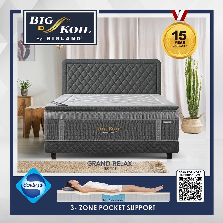 Kasur/Springbed/Matras/Ranjang/Springbed Modern/Set Springbed/Springbed Mewah/Big Koil Type GRAND RE
