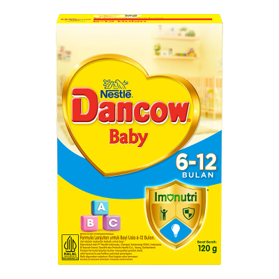 

Nestle Dancow Baby Susu Formula Bayi 6-12 Bulan 120 g