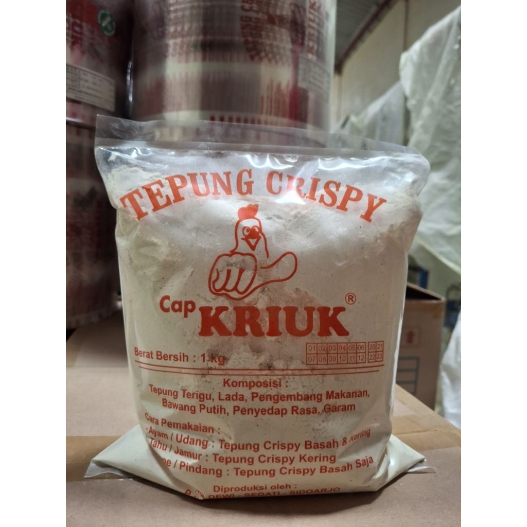 

Tepung crispy CAP KRIUK ASLI 1 kg