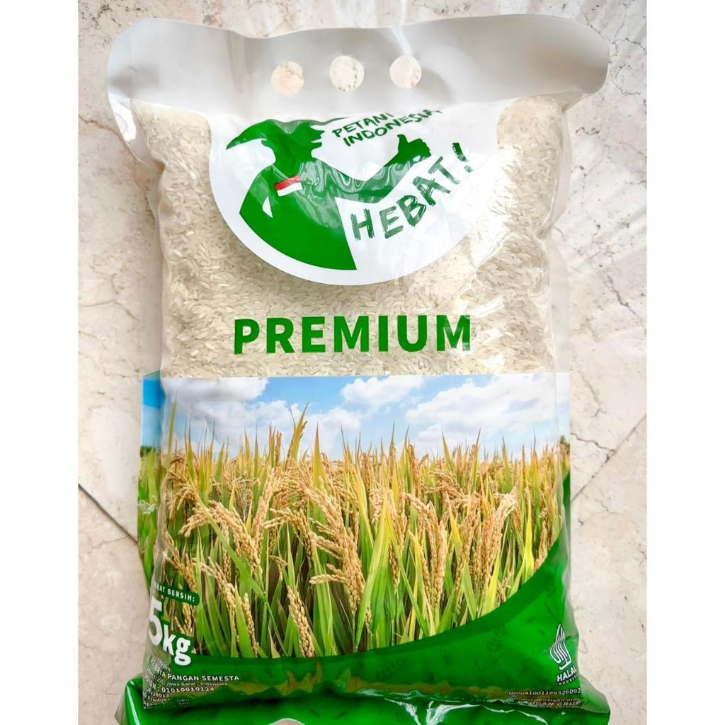 

[oddsolshop] pekanbaru/Beras Premium 5KG Petani Indonesia Hebat Premium Rice 5000GR