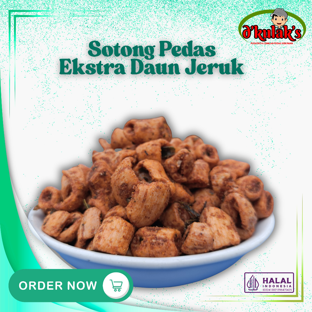 

D'KULAK'S - SOTONG PEDAS EKSTRA DAUN JERUK PREMIUM
