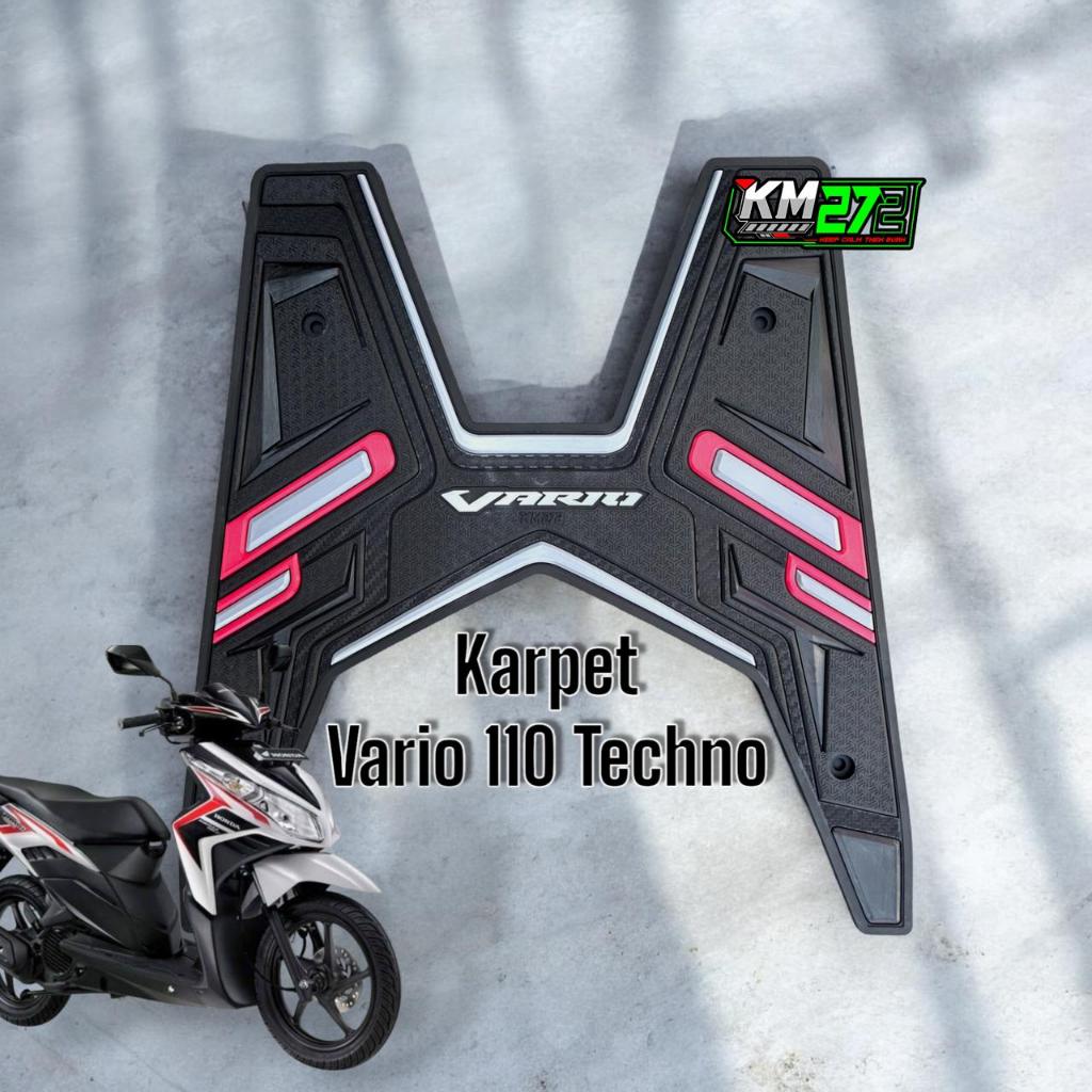 Karpet Techno 110 untuk Honda Vario - Part Modif Motor Vario Techno