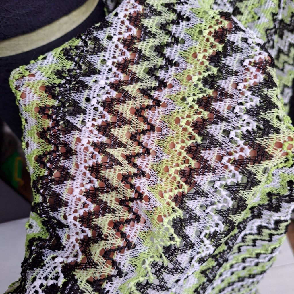 kain bahan brokat | kain brokat rajut antik | kain butik mewah harga 0.5meter | brokat rajut kh prem