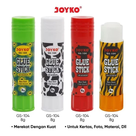 

(1 PCS) Glue Stick / Lem Batang JOYKO GS-104 Motif Animal 8gr