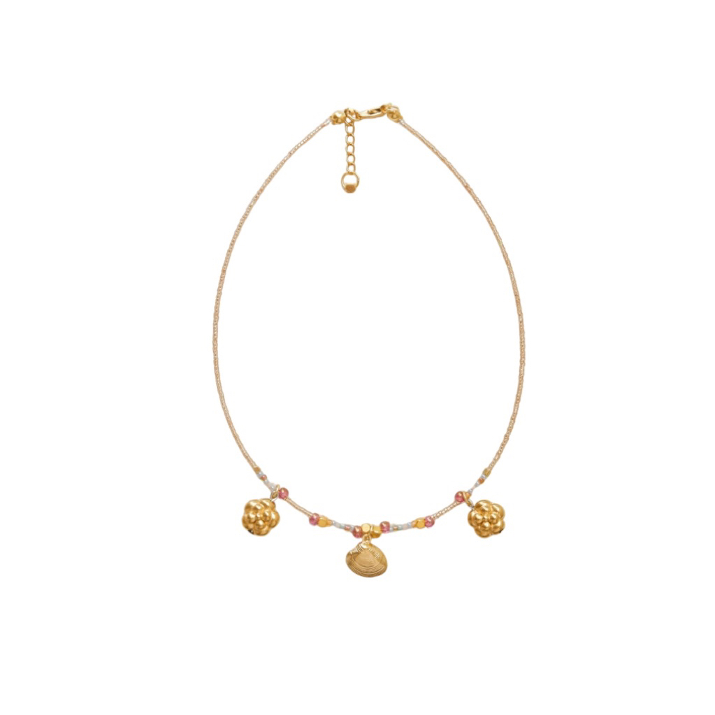 lucille choker gold
