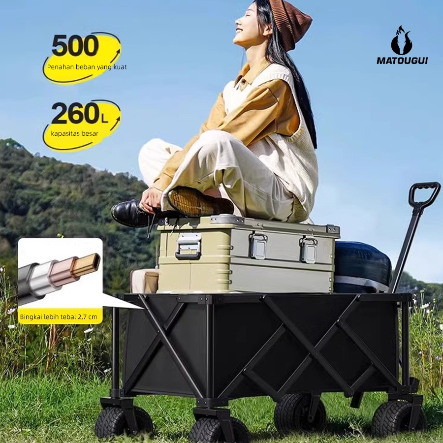 MTG-Troli barang/troli/gerobak lipat portable jualan/gerobak troli/troli lipat/troli barang lipat