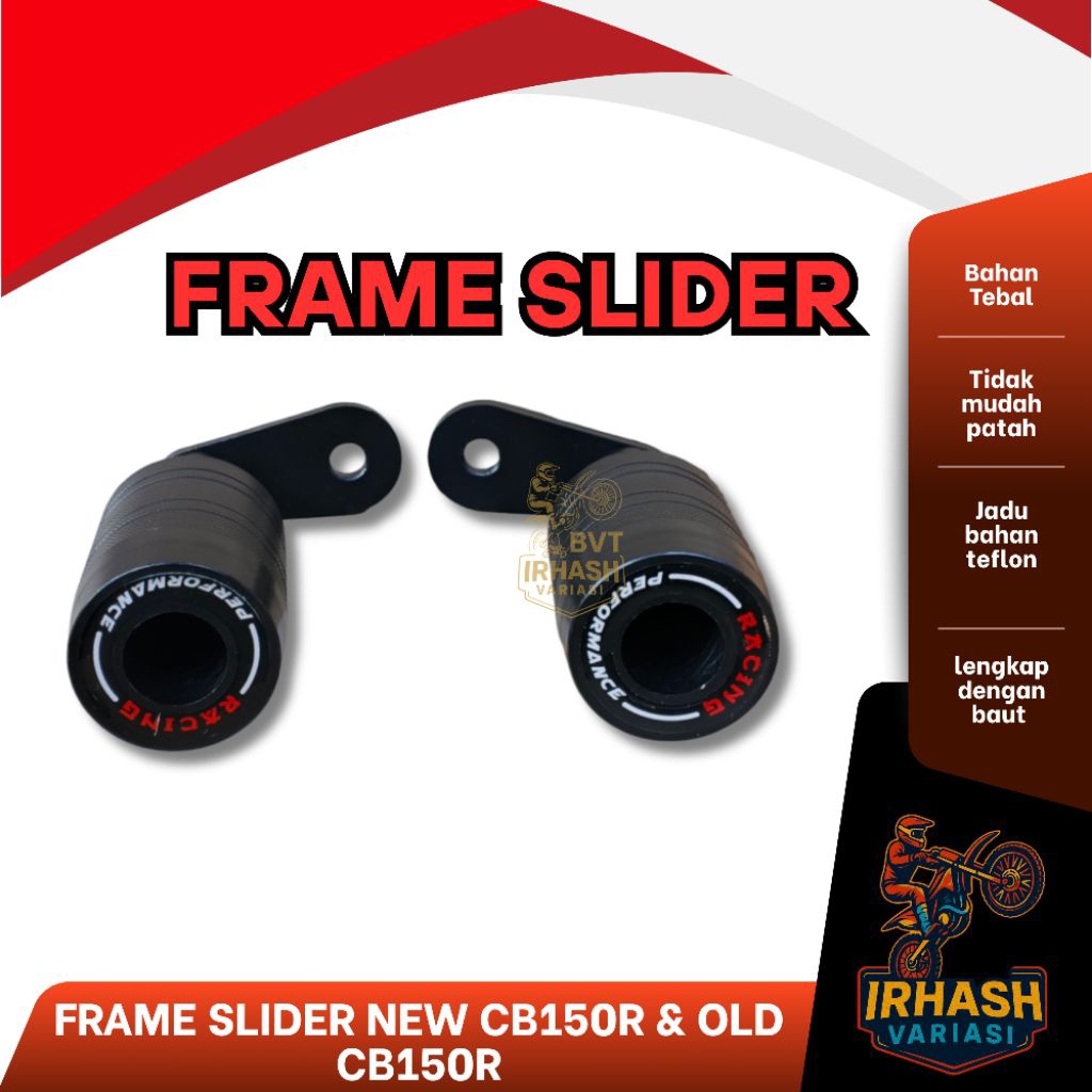 Frame Slider New CB150R & Old CB150R Plus Jalu Agna Pelindung Body Motor Kuat Motorcycle
