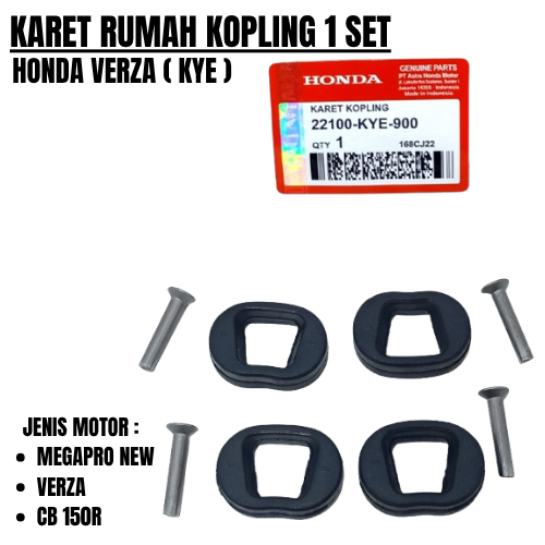 KARET KOPLING VERZA MEGAPRO KYE