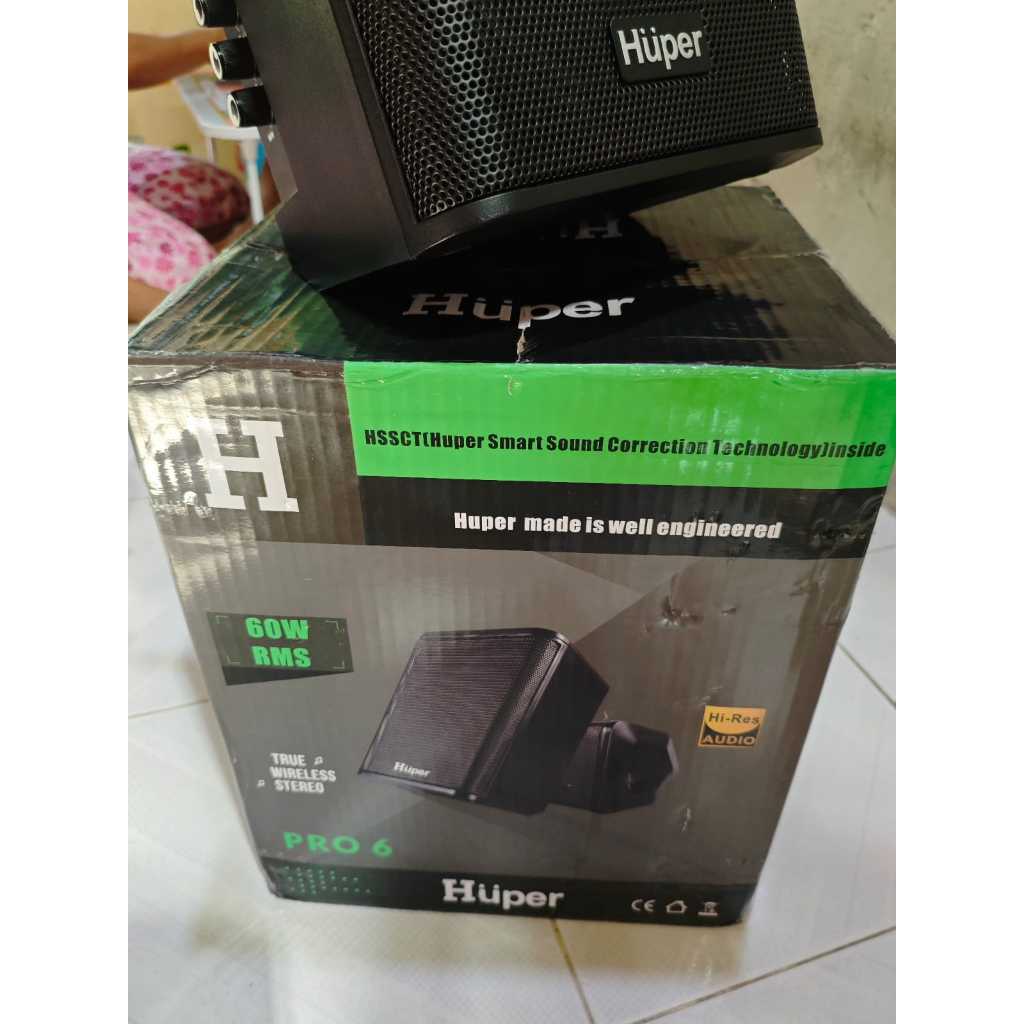 Speaker Huper Pro 6 Original Speaker Portabel Huper