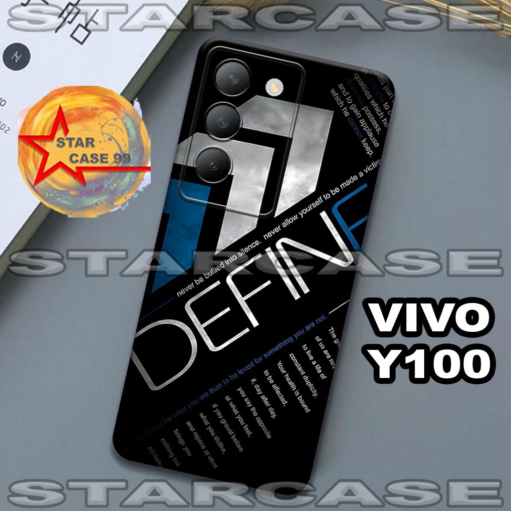 Softcase karet vivo y100/S12/Motif cowok/case vivo y100/casing vivo y100