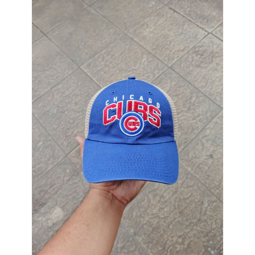 Topi Major League Baseball (MLB) Team “Chicago Cubs” Trucker Cap by Fan Favorite