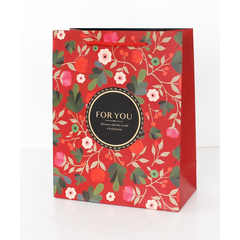 

26x32x12cm Premium Hampers Goodie Bag / Paper Bag Tali Motif / Tas Kado Kertas Corak Besar Gift 04