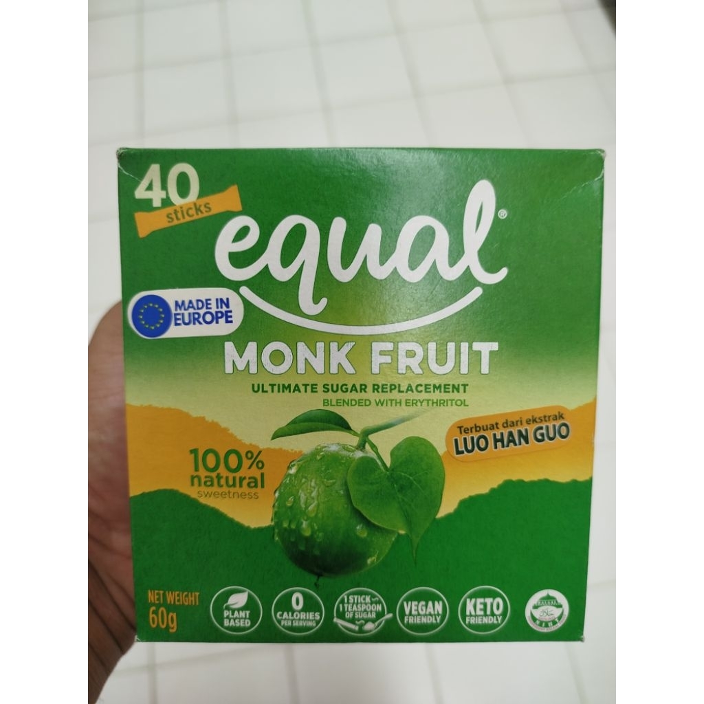 

EQUAL MONK FRUIT 40'S PACK