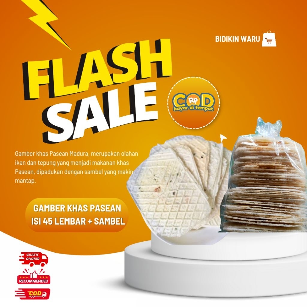 

GAMBER KHAS PASEAN MADURA ISI 45 LEMBAR GRATIS SAMBEL