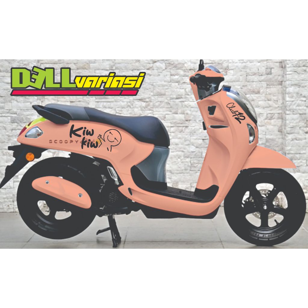 STIKER CUTTING STIKER SCOOPY 2025 STIKER KIW KIW STRIPING SCOOPY 2025 STIKER KARTUN LUCU SCOOPY 2025