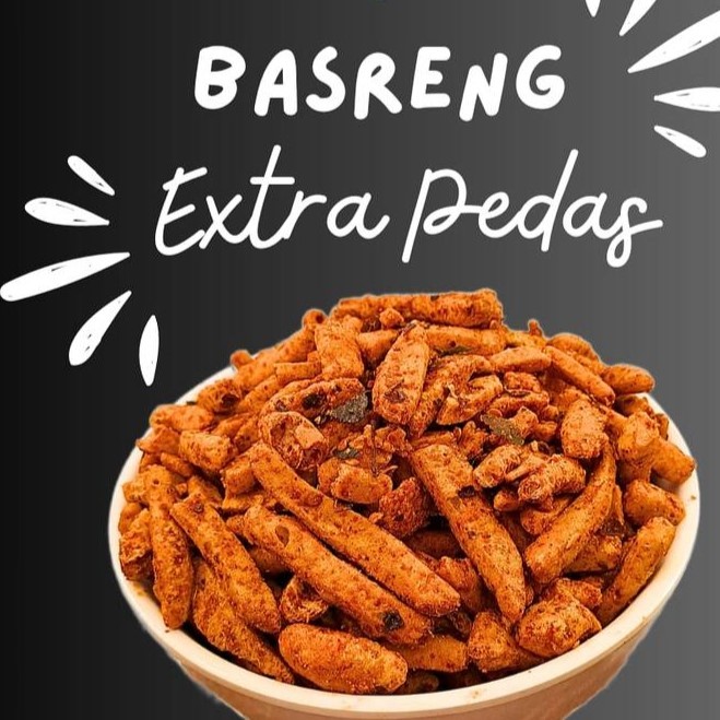 

BASRENG EXSTRA PEDAS DAUN JERUK 1KG TERLARIS CAMILAN FOOD GORENG