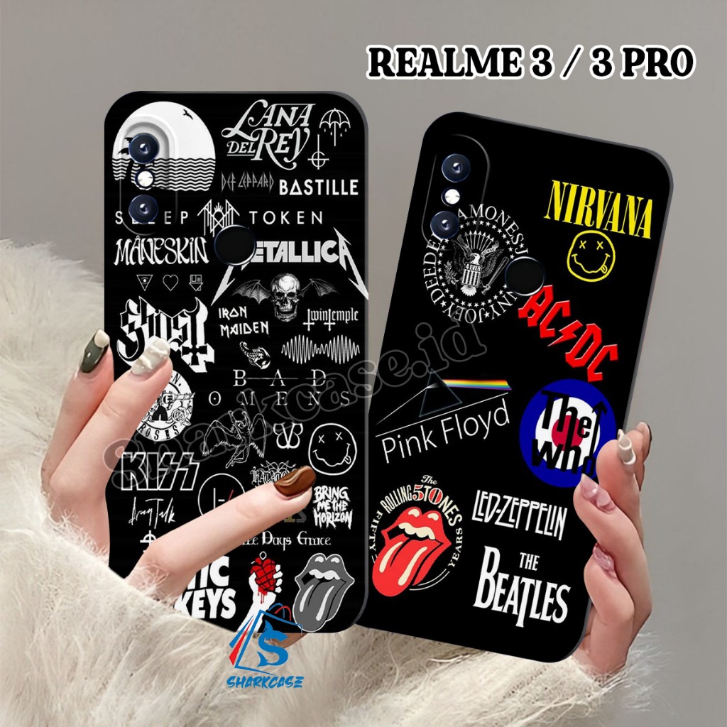 Case Realme 3 / 3 PRO / 5 PRO / 5 / 5i / 5s / C3 / C2 / C1 Motif Wallpaper Dark Keren Terbaru Kekini