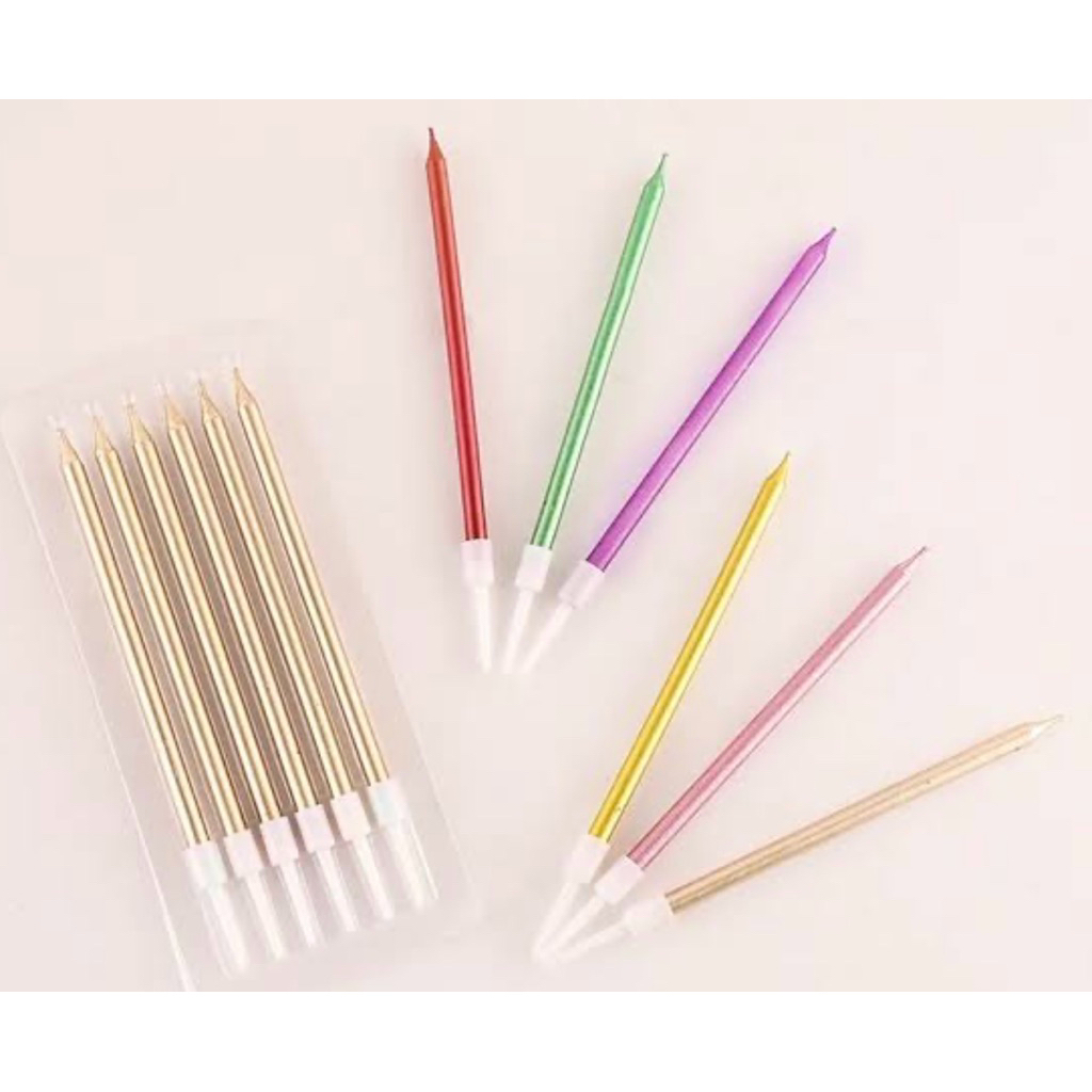 

Lilin dan topper Dekorasi