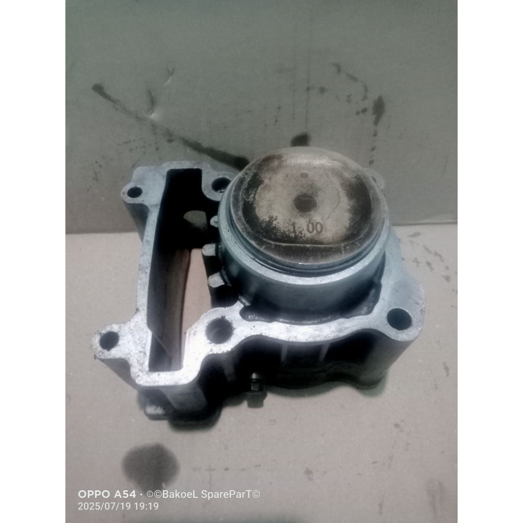 BLOK PISTON VIXION OLD 3C100 ORIGINAL COPOTAN BAHAN BARET