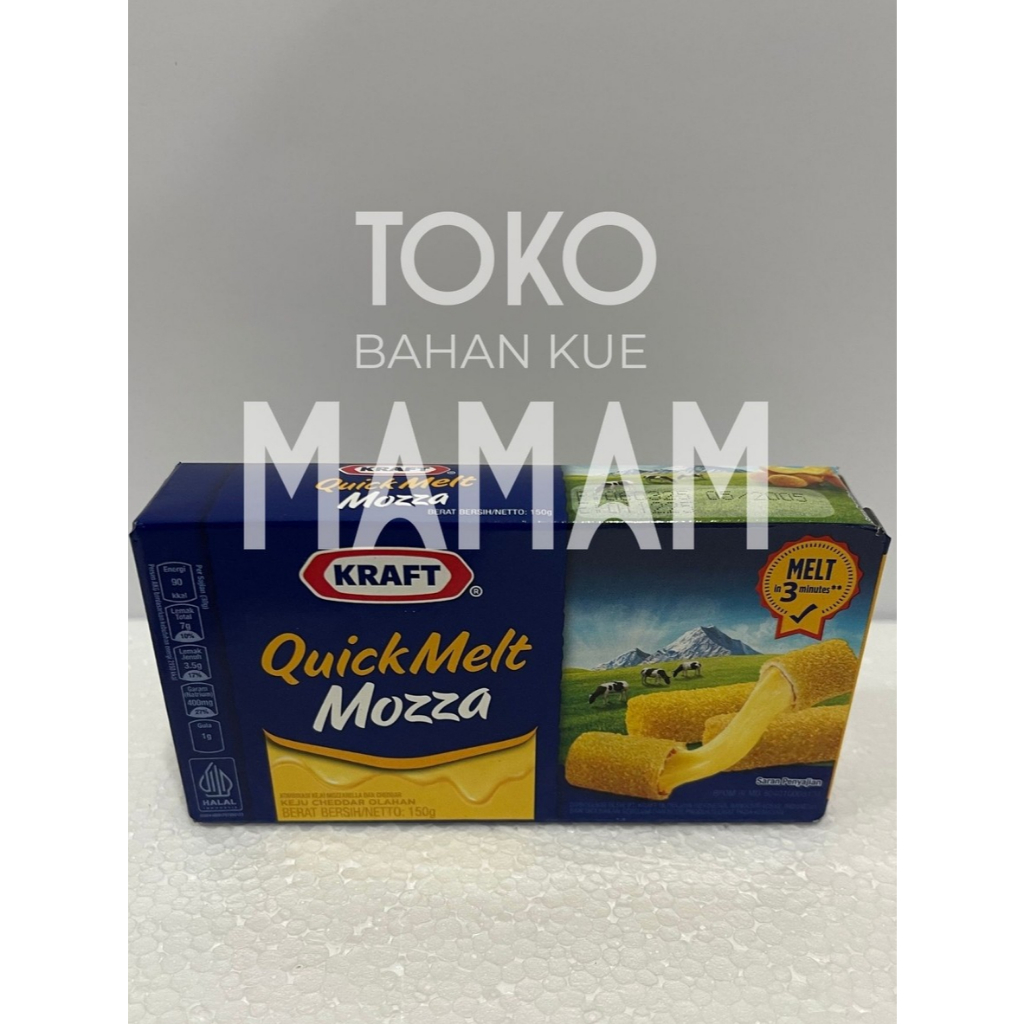 

Kraft Quick Melt Cheese 150g – Keju Leleh Cepat untuk Masakan & Topping