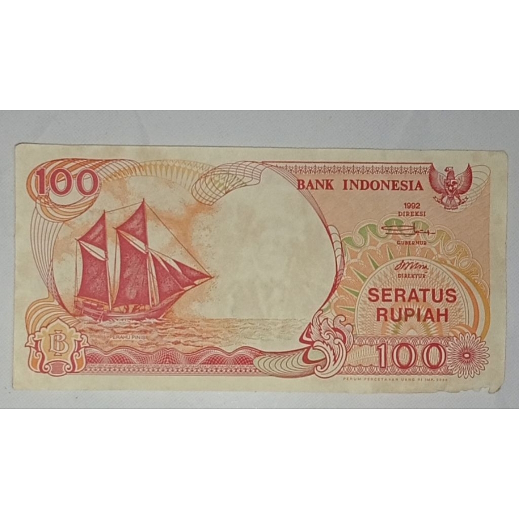 koleksiUang rupiah kuno Indonesia asli tahun 1992