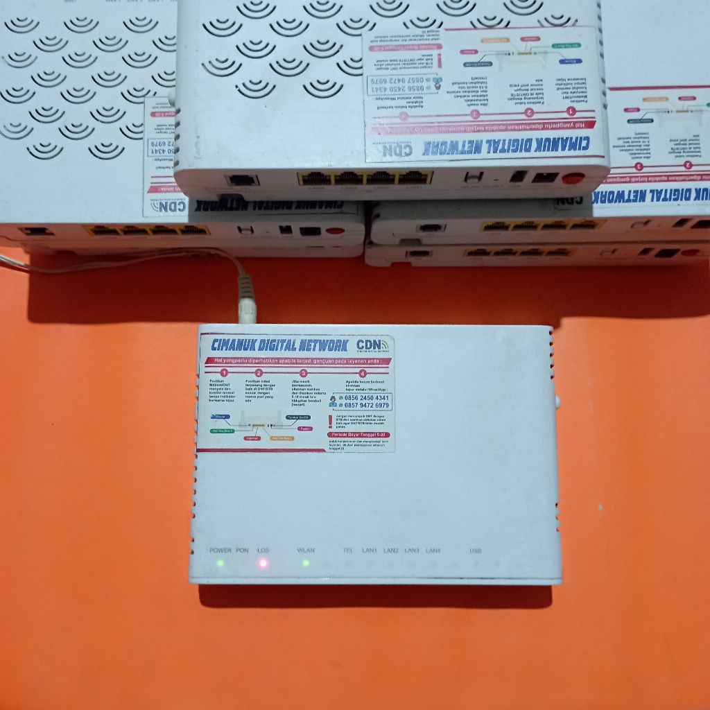 ZTE ZXHN F460 EPON ONU ROUTER WIRELESS