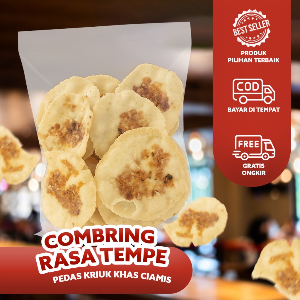 

Comring Rasa Tempe / Kecimpring Tempe Gurih Balado Pedas Original