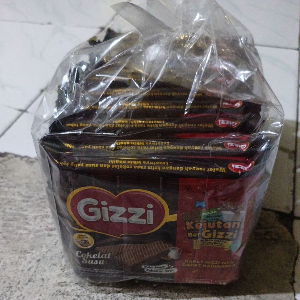 

Wafer Gizzi Cokelat Susu 35 g
