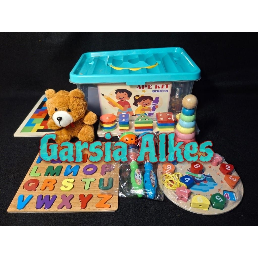 Ape Kit SDIDTK Permainan Edukatif Anak Box Jinjing