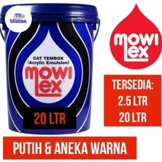 Mowilex 20ltr Mowilex E100 Putih Mowilex E200 Hitam 20L Mowilex Pre Coat UCT 20L Mowilex 25kg