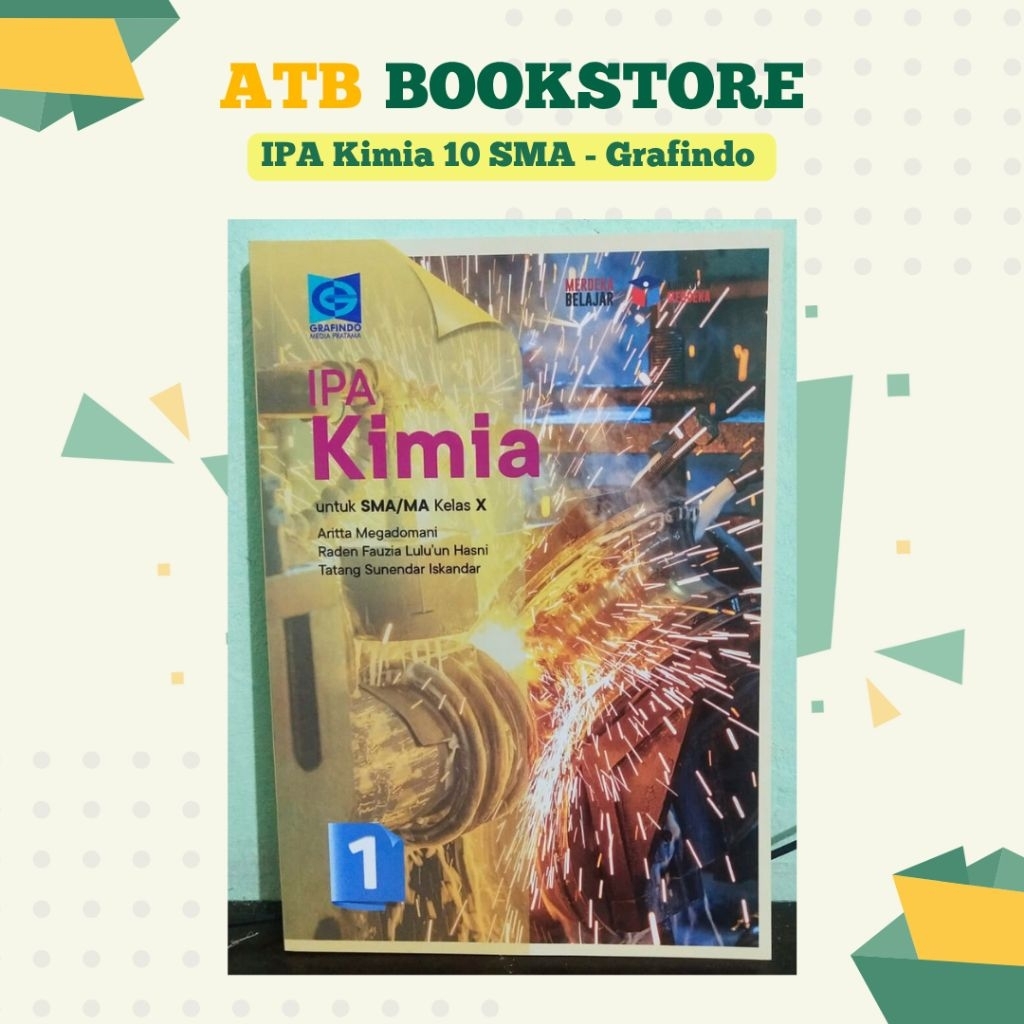 Buku Kimia Kelas 10, 11, 12 SMA/MA Kurikulum Merdeka - GRAFINDO