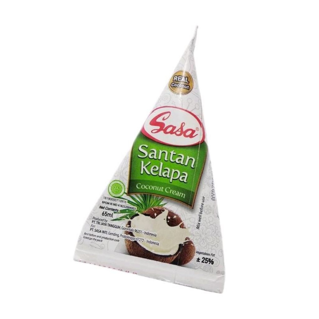 

Sasa Santan Kelapa 65ml Santan Kelapa Cair (1Pcs)