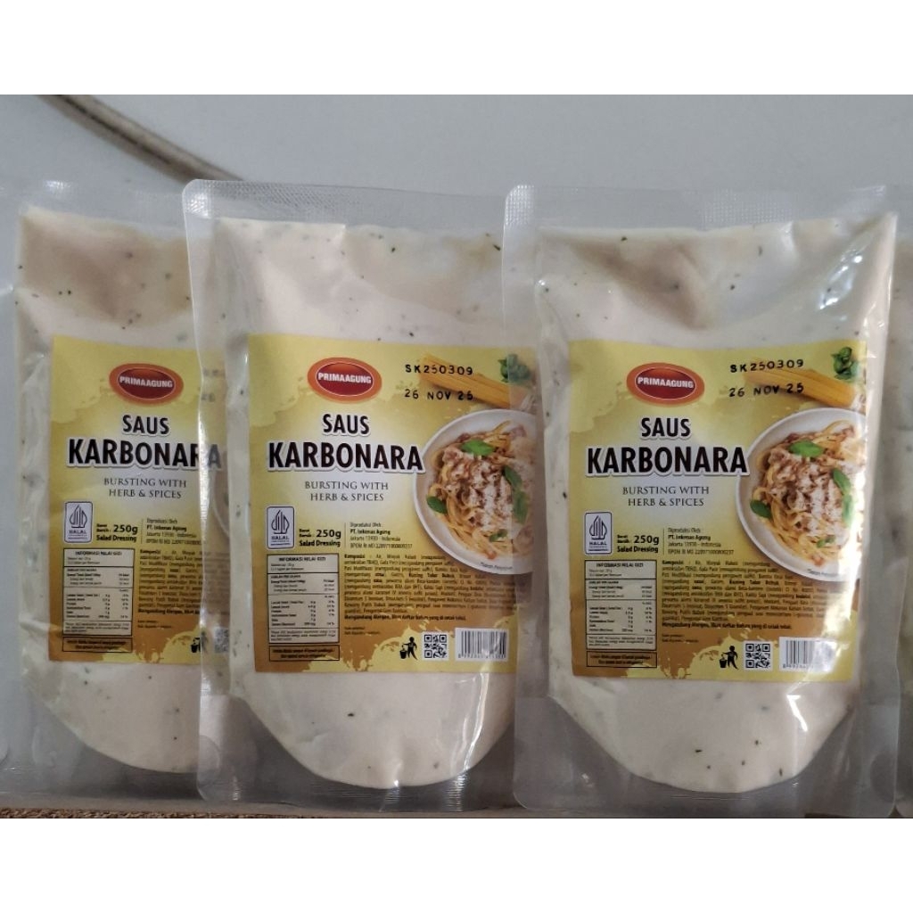 

Prima Agung Saus Carbonara 250gr