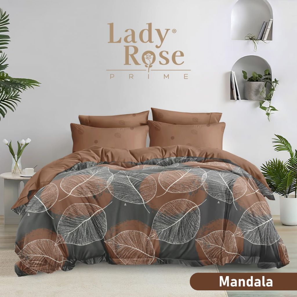 Lady Rose - Bedcover Lady Rose Set Queen 160x200 King 180x200 Tinggi 30cm Motif Terlaris